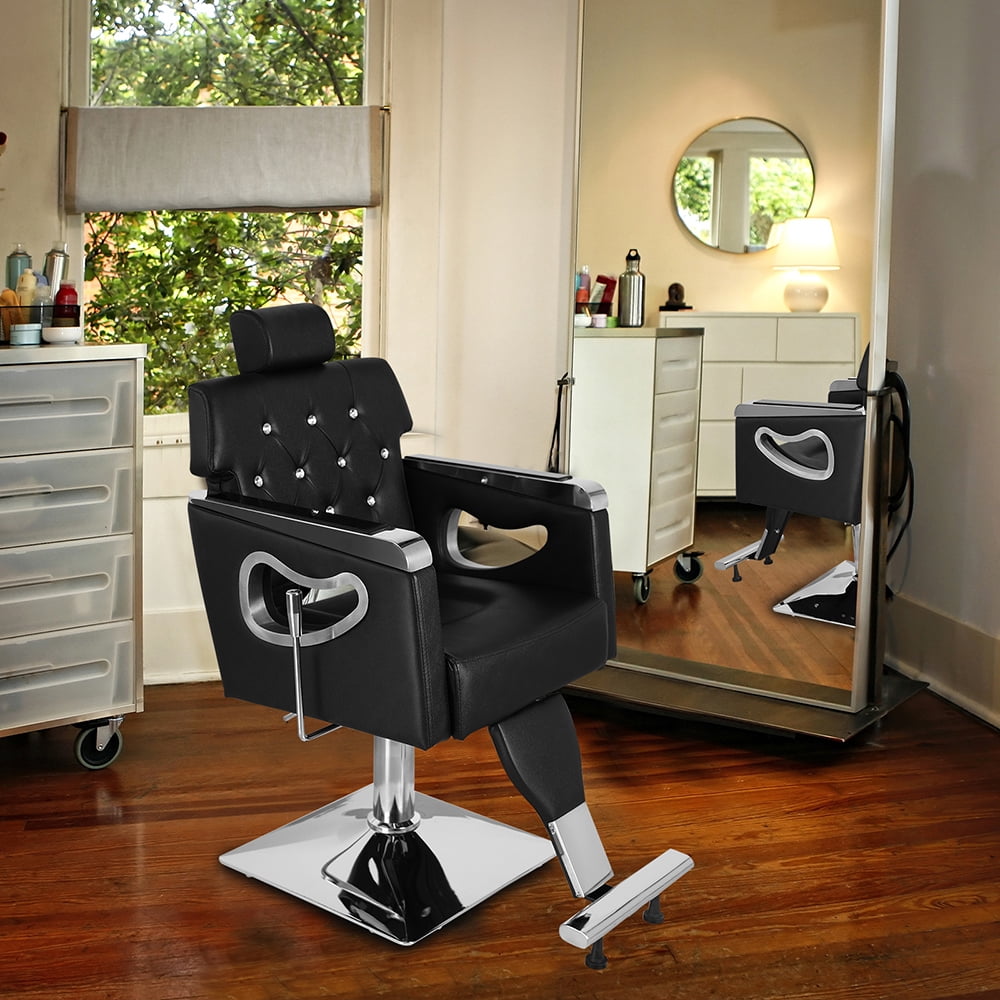Kepooman Artist Hand Hydraulic Barber Chair, Salon Chair for Hair Stylist Tattoo Chair Shampoo Salon Equipment, Black Kepooman Artist Hand Hydraulic Barber Chair, Salon Chair for Hair Stylist Tattoo Chair Shampoo Salon Equipment, Black