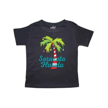

Inktastic Sarasota Florida Christmas Vacation Gift Toddler Toddler Girl T-Shirt