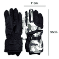 thumbnail image 2 of Gants de Ski Gants d'Hiver Imperméables pour Temps Froid, 2 of 5