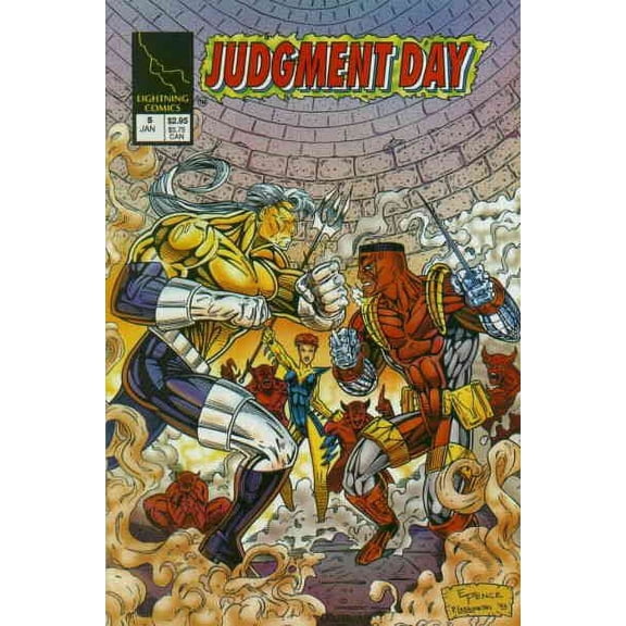 Judgment Day (Lightning) #5 VF ; Lightning Comic Book