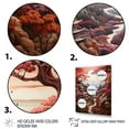 thumbnail image 3 of Designart "Oriental Design Royal Garden" Asian Floater Framed Wall Decor, 3 of 7