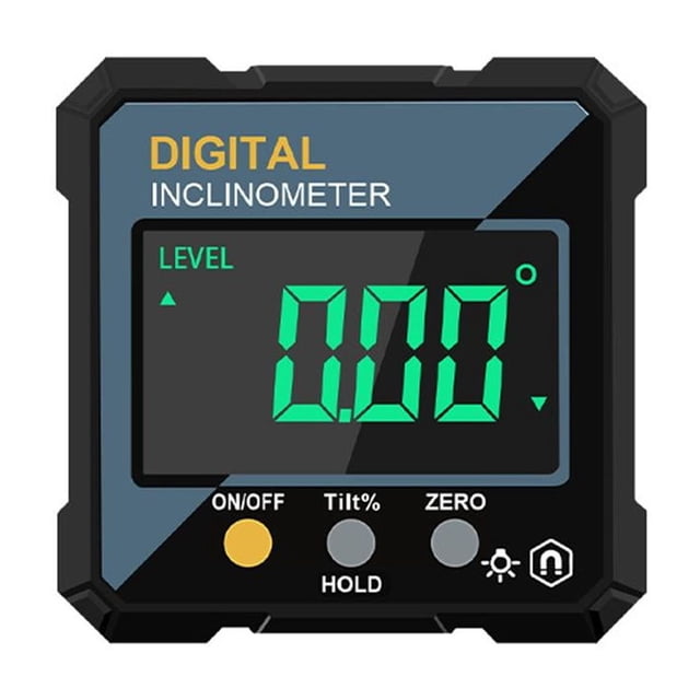Digital Level Box, Digital Angle Finder, Digital Electronic Level and Angle Measuri Gauge, Inclinometer, Digital Woodworking