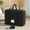 Black, variant on Yika Travel Storage Bag Multi Functional Pull Rod Waterproof Foldable Extra Large Handbag Clothes Moving Luggage Storage Bag