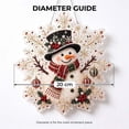 thumbnail image 3 of ZhangC Christmas Pearl Diamond Painting Suncatcher Kit DIY Craft Snowflake Shape 3D Pearl Beads, 3 of 6
