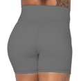 thumbnail image 3 of Pantalones cortos moteros Sunzel Sunzfly Crossover para mujer, color gris antracita, 3 of 5