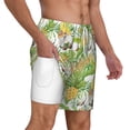 thumbnail image 3 of Goofa Gnome and Pineapple Printed Men's Swim Trunks Board Shorts Quick Dry Mens Swimming Trunks with Compression Liner,Breathable Fit Hawaii Beach Shorts-XX-Large, 3 of 9