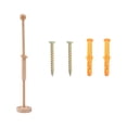 thumbnail image 4 of Soporte para caja de música, soporte para campana de cama de madera ajustable giratorio para colgar en la cama de los niños Soporte redondo de pared, 4 of 9
