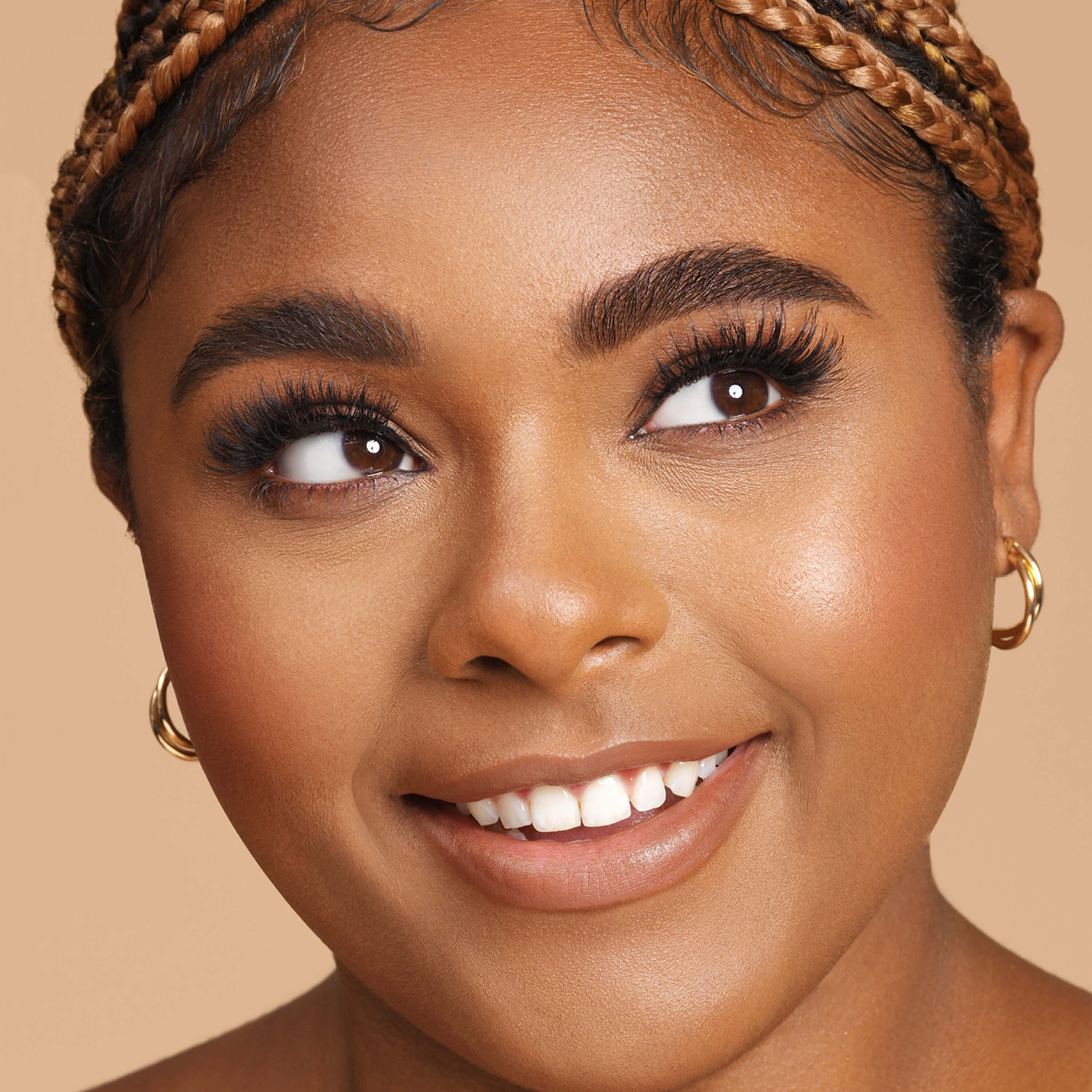Kiss Sister Nature False Eyelashes, 'Sage', 100% Human Hair, 1 Pair Strip Lashes