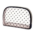 thumbnail image 4 of Estuche organizador de maquillaje portátil, bolso de mano portátil de gran capacidad para viajes de oficina Semicírculo, 4 of 8