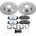 thumbnail image 3 of PowerStop Front Z26 Street Warrior Carbon-Fiber Ceramic Brake Pad and Drilled and Slotted Rotor Kit Fits: HONDA Select Models K6766-26, 3 of 9