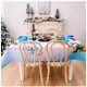 thumbnail image 1 of Mantel rectangular de Navidad, estilo fiesta, manteles impresos en 3D, impermeables, a prueba de manchas, a prueba de aceite, lavables para decoración de fiestas, hogar, jardín, picnic (E) ER, 1 of 3