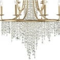 thumbnail image 4 of Crystorama Lighting - Gabrielle - 12 Light Chandelier-Antique Gold Finish, 4 of 7