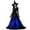 Blue, variant on Women's Halloween Gothic Dress Tree house Thorn Pattern Lace Chiffon Long Sleeve Round Neck Maxi Dress Party Witch Cosplay Costume Evening Gown for Women