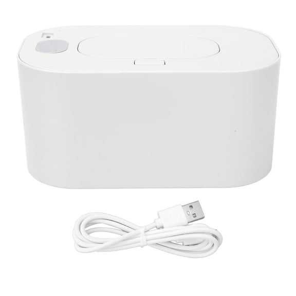 BIMZUC Portable Wet Wipes Heater – 24‑Hour Constant Temperature, 80‑Wipe Capacity, Energy‑Efficient 8W Design, White