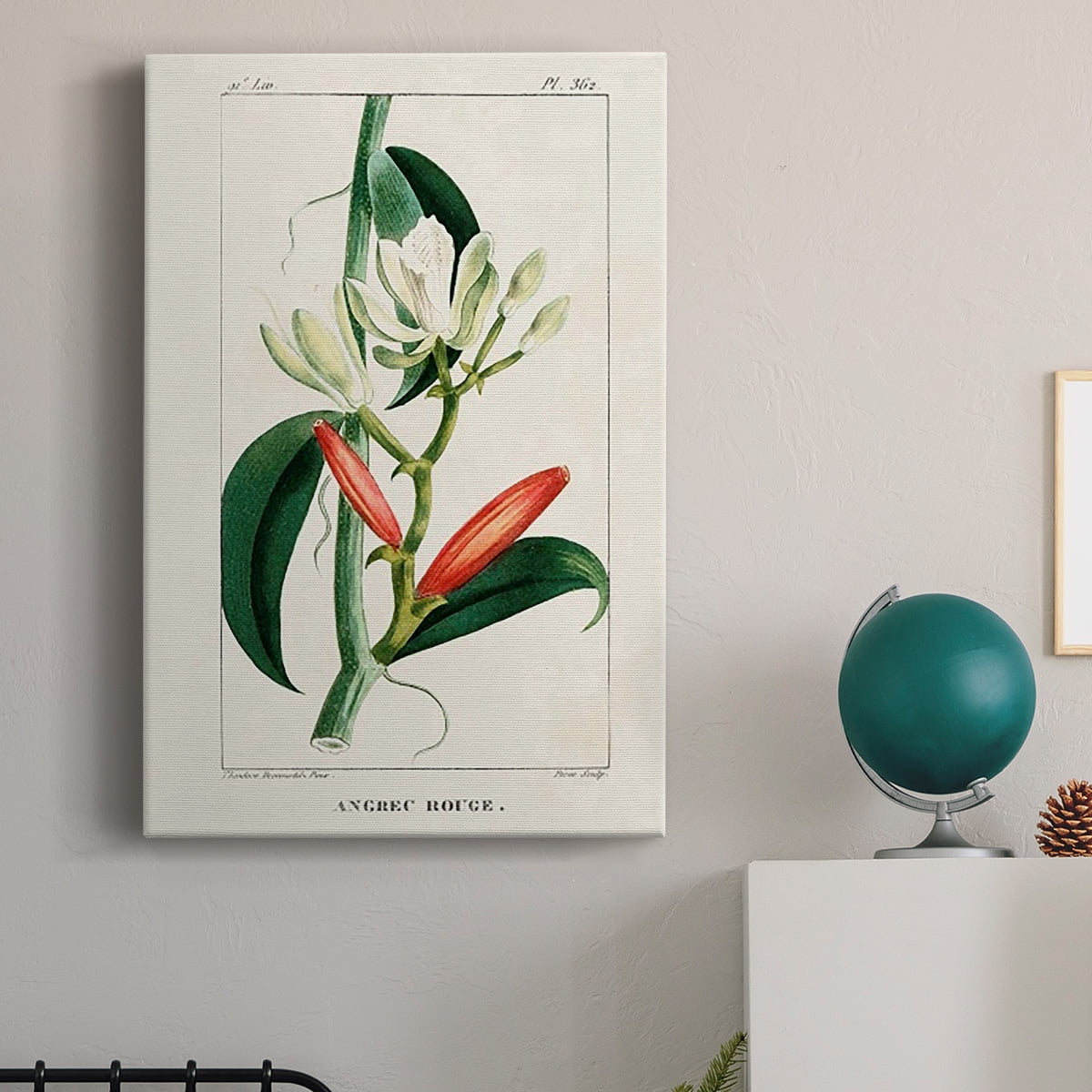 Turpin Tropical Botanicals IX Premium Gallery Wrapped Canvas - Ready to Hang