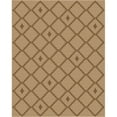 thumbnail image 2 of Well Woven Well-Jute Flatweave Akita Diamond 5' x 7' Area Rug Brown & Beige, 2 of 8