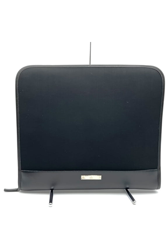 Pre-Owned GUCCI 019 0434 Clutch Bag/Second Bag Leather/Nylon/Black Pencil Case for... (Good)