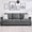 grey, variant on Studyset 3-Seater Sofa for Living Room, 89-Inch Comfy Couches with Deep Seat, Chenille Couch with Cup Holders and Side Storage Pockets for Apartment Lounge