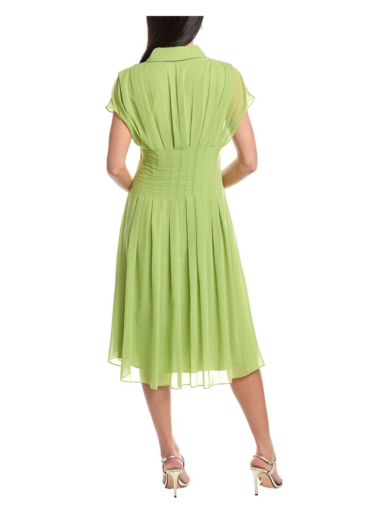 Mikael Aghal womens Midi Dress, 6, Green - Walmart.com