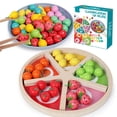 thumbnail image 3 of Simulación De Bandeja De Clasificación De Frutas Y Juego De Frutas Material Didáctico Educativo De Madera Para Niños Speravity FN002797-00, 3 of 6