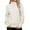 White, variant on Lovskoo Sweaters for Women Turtleneck High Neck Sweater Loose Long Sleeve Knitted Pullover Sweater White