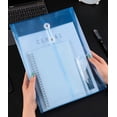 Resuable Envelope LaOficina 5 Pack Poly Envelopes with String Button Closure, Letter Size ...