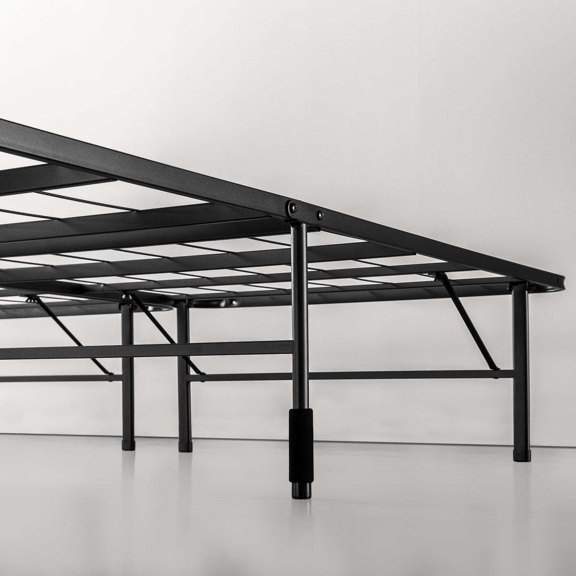 Spa Sensations by Zinus 14" Steel SmartBase Bed Frame Black, King eBay