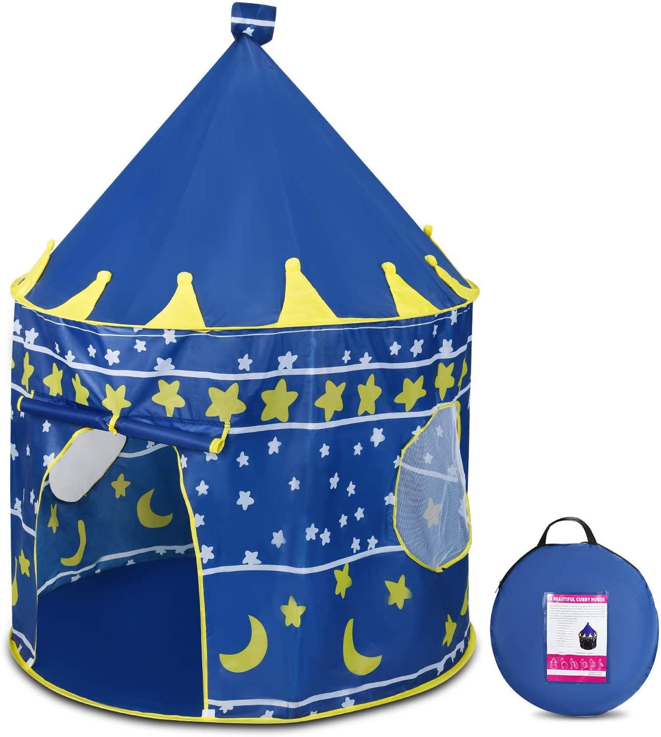 Fieldworks Supply Rocket Ship Tent Space Themed Pretend Play Tent