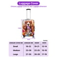 thumbnail image 5 of Welcome Spring Summer Cocker Spaniel Portrait Flower Blue Sky Travel Luggage Cover Cockers Dog Lover Gifts Suitcase Dust Protective Decor - 12001, 5 of 5