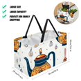 Arabic teapot Large Capacity Reusable Foldable Oxford Cloth Storage