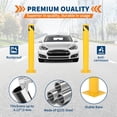 thumbnail image 5 of Safety Bollard Post, 36"/42"/48" x 4.5" Height Bollard Post, Steel Safety Bollard with Anchor Bolts, for Warehouse,Traffic-Sensitive Area,Yellow, 5 of 7
