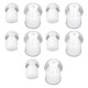 thumbnail image 4 of Tapones para los oídos para auriculares con tubo de aire de repuesto, 10 tapones para los oídos con tubo de aire de repuesto Tapones para los oídos con tubo de aire de silicona suave de repuesto Rendimiento de primer nivel, 4 of 8