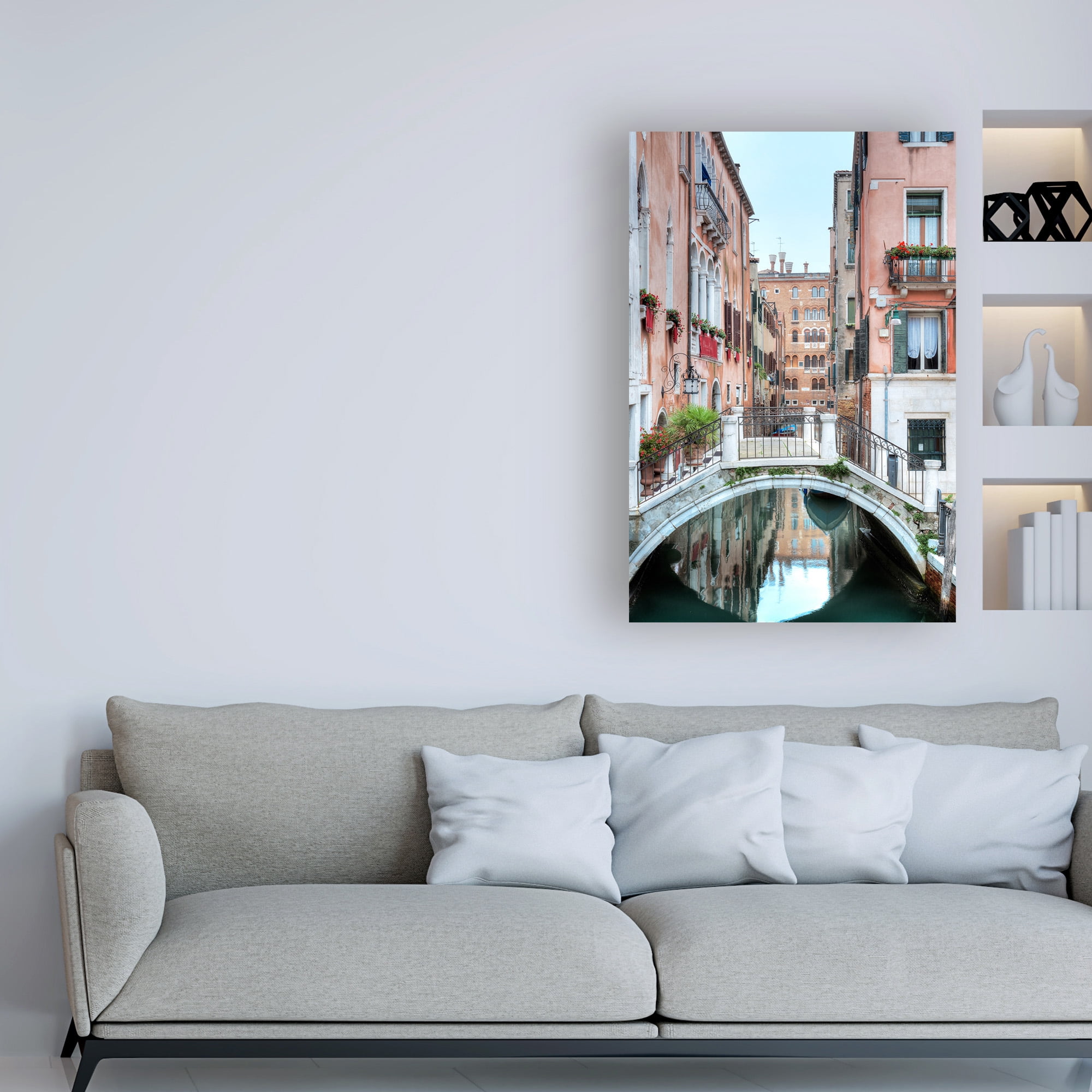 Trademark Fine Art 'Piccolo Ponte #2' Canvas Art by Alan Blaustei