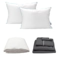 thumbnail image 1 of Protector de Colchón Individual + Sábanas Royal + Almohadas Royal Twin, 1 of 8