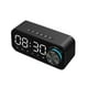 thumbnail image 1 of Radio Digital Reloj Despertador Altavoz Espejo Pantalla LED Reloj Despertador Dual 50 Batería Grande Diseño Elegante con Música de Tarjeta TF, 1 of 8