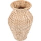 thumbnail image 3 of BRIGHTFUFU Jarrón de flores secas Jarrón de flores tejido decorativo Arreglo de flor artificial Contenedor, 3 of 8