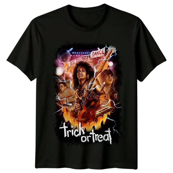 Trick or Treat 1986 Movie Poster Inspired T-Shirt