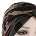 thumbnail image 3 of SPRING PARK Women Muslim Hijab Braid Hat Flower Leopard Printed Turban Headscarf Chemo Cap Headwrap, 3 of 5