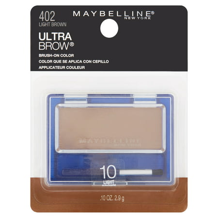 Maybelline New York Ultra Brow Brush-On Color, Light (Best Products For Eyebrow Shaping)
