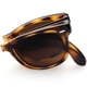 thumbnail image 1 of Gafas de sol Joopin Leopard cuadradas plegables marrones polarizadas, 1 of 6
