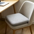 thumbnail image 7 of Summer Linen Chair Cushion, Square Seat Pad, Non Slip Dining Chair Cushion, Office Chair Pad, Flax Fabric Chair Cushion, Breathable Sitting Cushion, 7 of 7