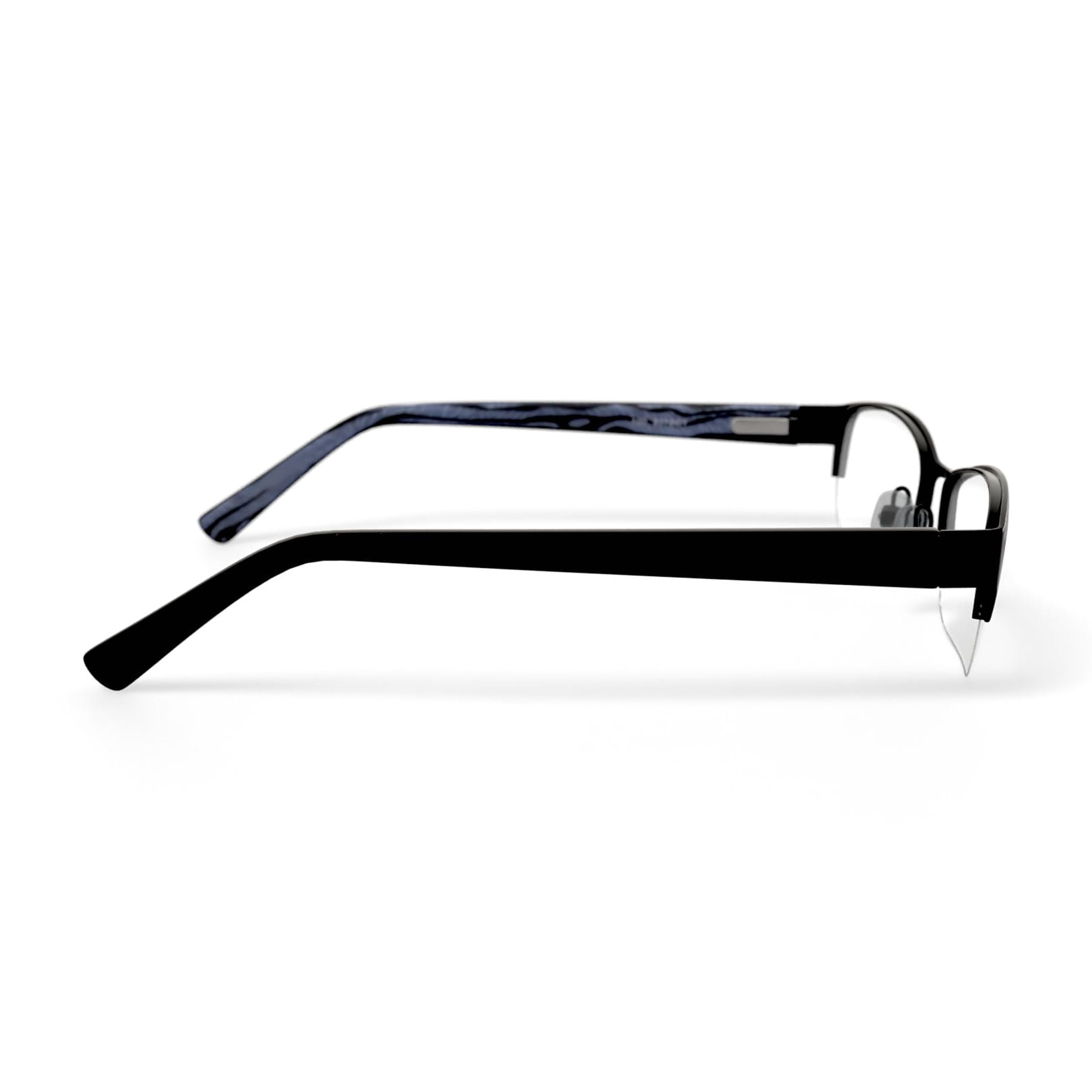 Tigress Women's TGS108 Prescription Eyeglasses with Case, Black