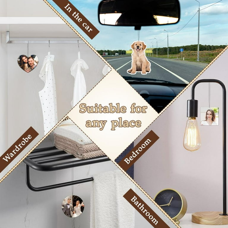 Custom Funny Car Air Fresheners Rearview Mirror Ornament