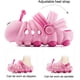 thumbnail image 4 of Cómodos zuecos para niños pequeños, sandalias suaves para niños pequeños, pantuflas para bebés, divertidos zuecos de jardín diseñados por oruga, zapatos para niñas y niños, azul WD.WDQZL Hogar, 4 of 6