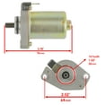 thumbnail image 2 of NEW Starter for Yamaha Zuma 50 YW50 YW 50 2002 2003 2004 2005 2006-2011, 2 of 7
