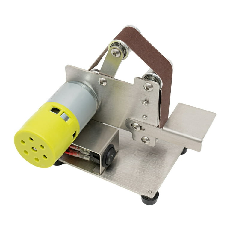 Mini Belt Sander Belt Grinder Knife Sharpener 15mm/25mm
