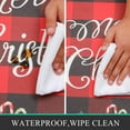 thumbnail image 6 of Merry Christmas Kitchen Rugs Set of 2, Farmhouse Red Buffalo Plaid Kitchen Floor Mat, Non Slip Anti Fatigue Kitchen Mats for Floor, Cushioned Kitchen Rug Set Christmas Decorations for Home, 6 of 6