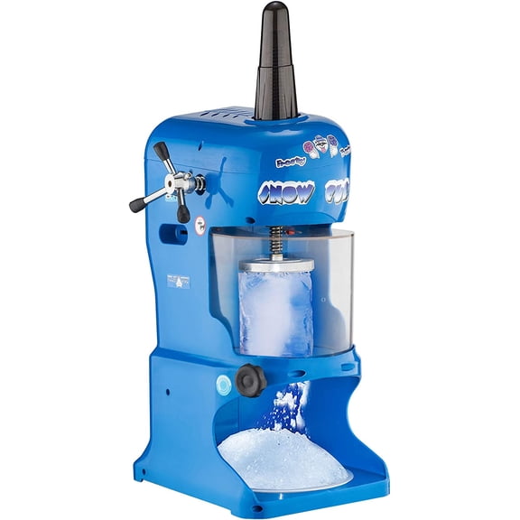 Snow Cone Machine - Electric Block Ice Shaver and Snow Cone Maker with Adjustable Blades for Parties, Events, and More