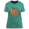 thumbnail image 5 of Anbech It's Fall Yall Women Shirt Halloween Casual Tshirts Pumpkin Letter Graphic Short Sleeve Tops, 5 of 8