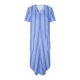 thumbnail image 3 of Vestido de Manga Corta para las Mujeres, Vestido Casual de Cuello en V de Bolsillo de Impresión de Moda Sexy Hecho de Poliéster Ligero para el Verano, Vestido de Verano para las Mujeres, 3 of 5